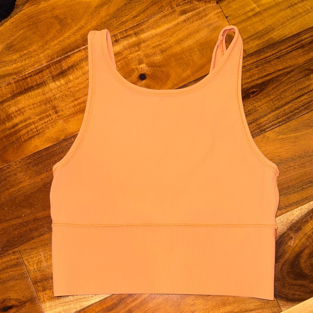 Lululemon tank top size 6 orange